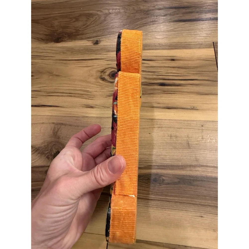 Anthropologie Monogram Letter i Wall Decor Nursery Initial Fabric Boho Corduroy
